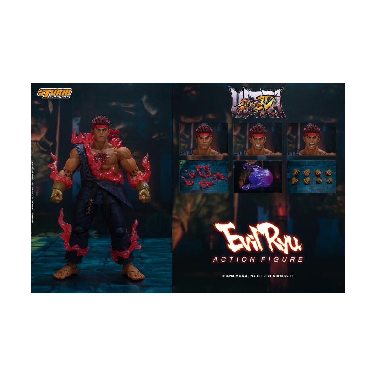 Storm Collectibles - Ultra Street Fighter IV: Evil Ryu 1/12