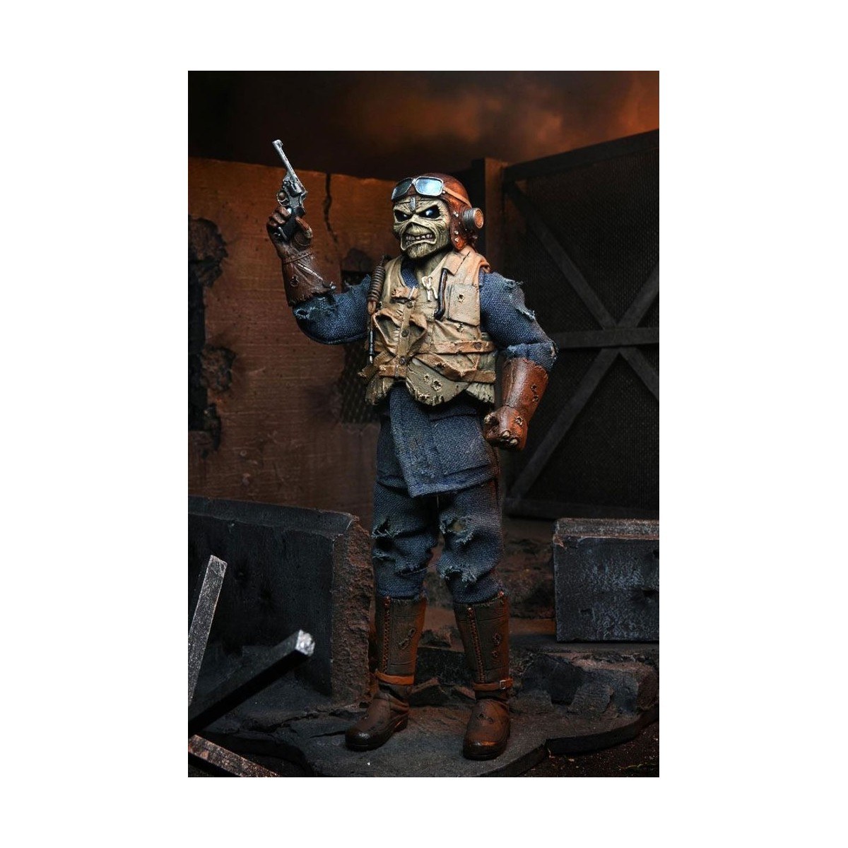 Neca - Iron Maiden - Aces High Eddie - Tela retro