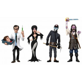 Neca - Toony Terrors - Elvira Capitán Blake Herbert West El Minero - Serie 6
