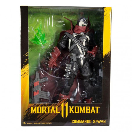 McFarlane Mortal Kombat XI - Comando Spawn - Piel de la Edad Oscura