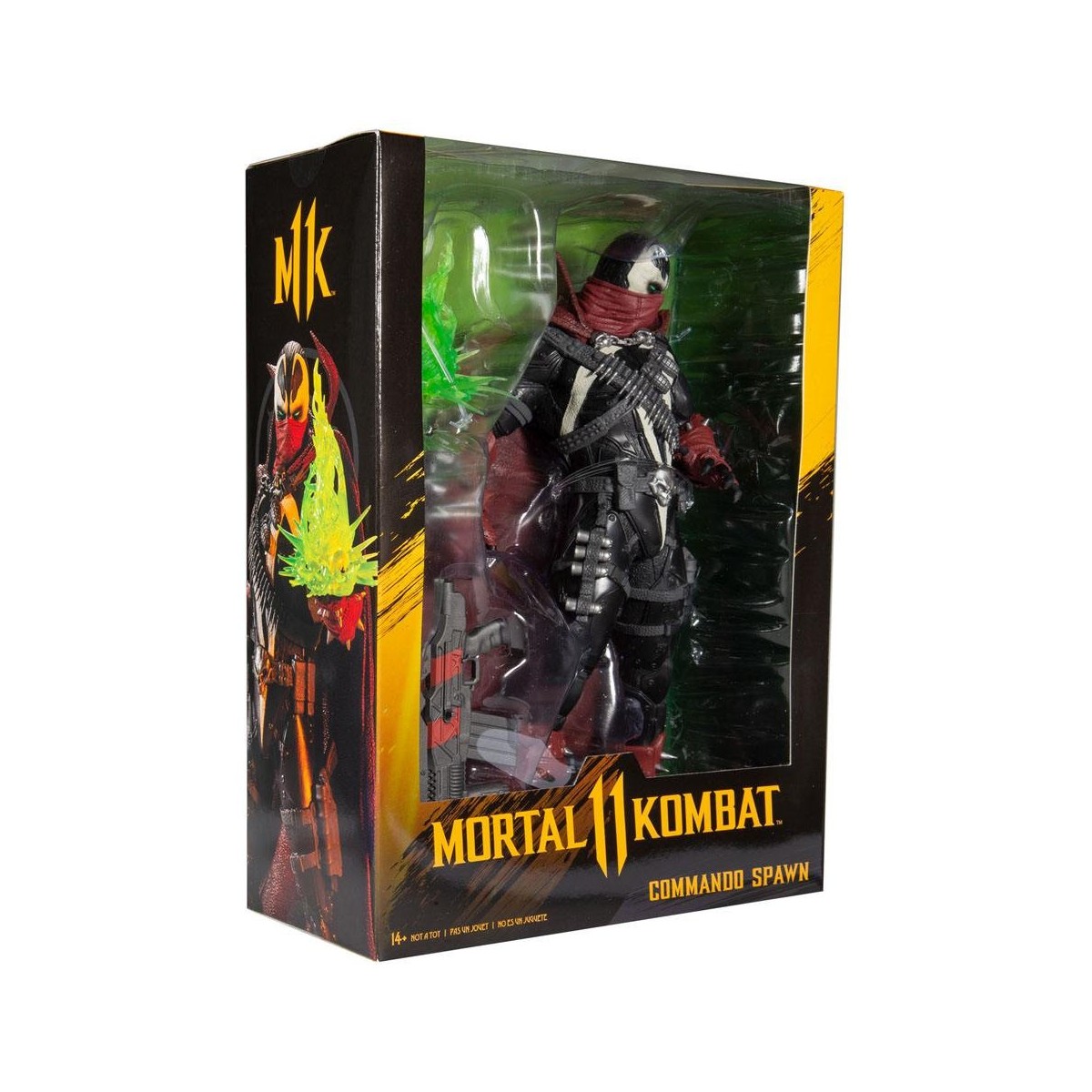 McFarlane Mortal Kombat XI - Comando Spawn - Piel de la Edad Oscura