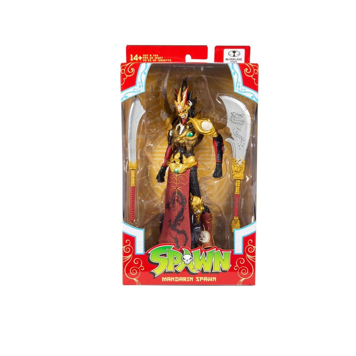 McFarlane Spawn - Variante de Mandarin Spawn Serie Gold Label 1/12