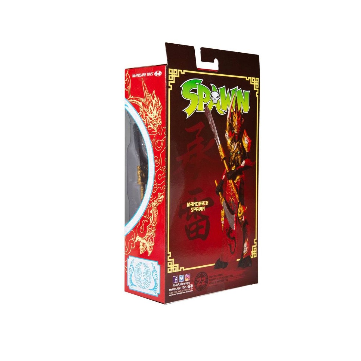 McFarlane Spawn - Variante de Mandarin Spawn Serie Gold Label 1/12