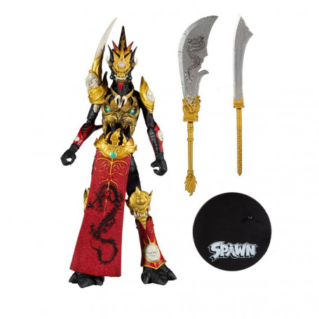 McFarlane Spawn - Variante de Mandarin Spawn Serie Gold Label 1/12