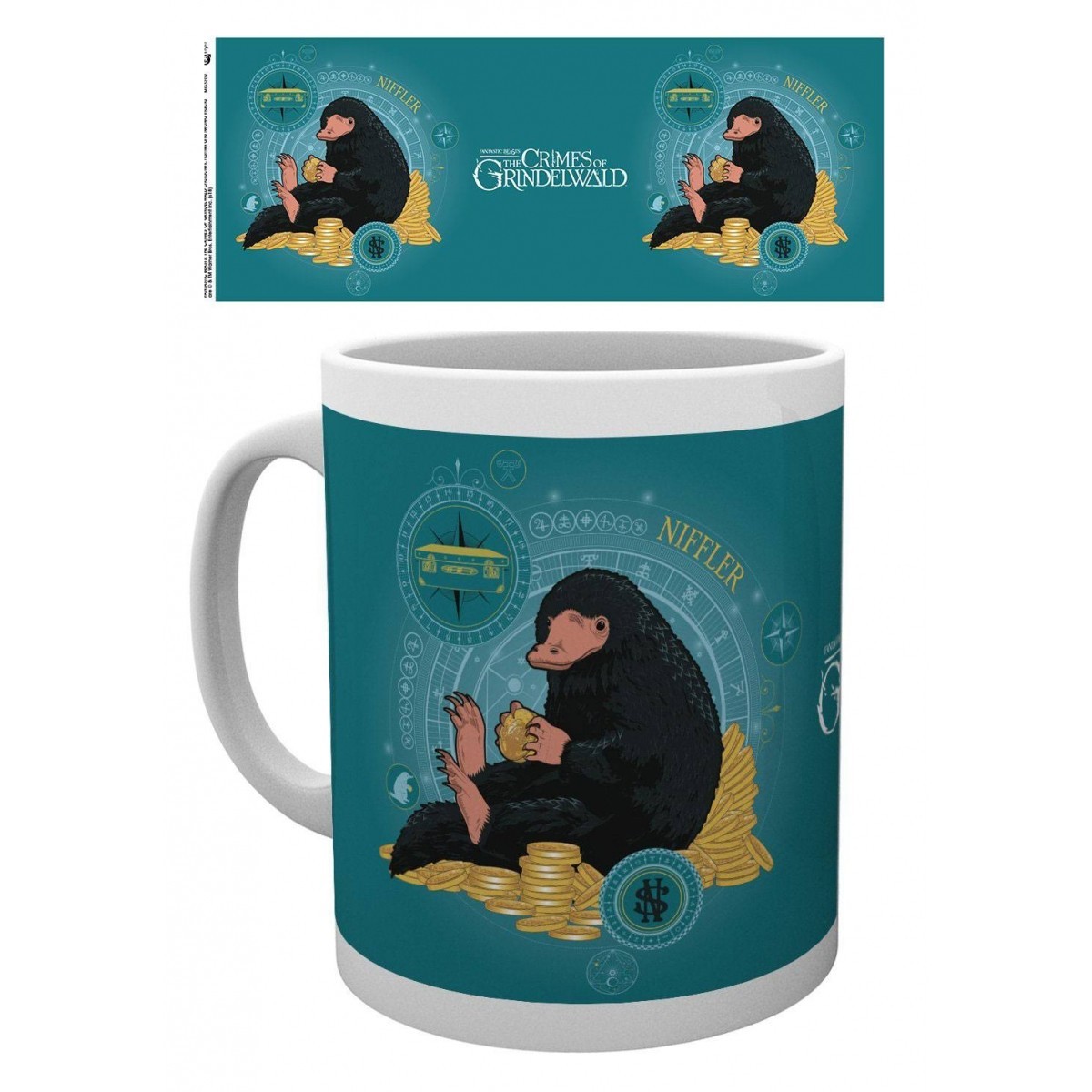 GB-Eye - Taza Animales Fantásticos 2 - Moneda Niffler