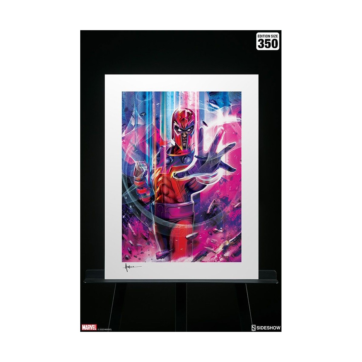 Impresión Marvel - Impresión artística de Magneto - 46 x 61 cm - sin marco