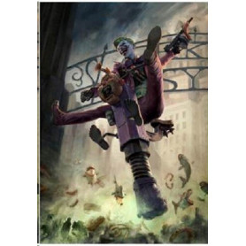 Impresión de DC Comics - Impresión de Arte The Joker Arkham Asylum - 46 x 61 cm - sin marco