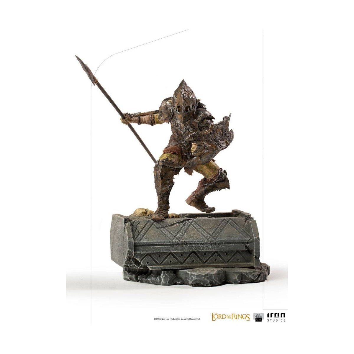IRON STUDIOS - Orco blindado BDS Art Scale 1/10 - El Señor de los Anillos