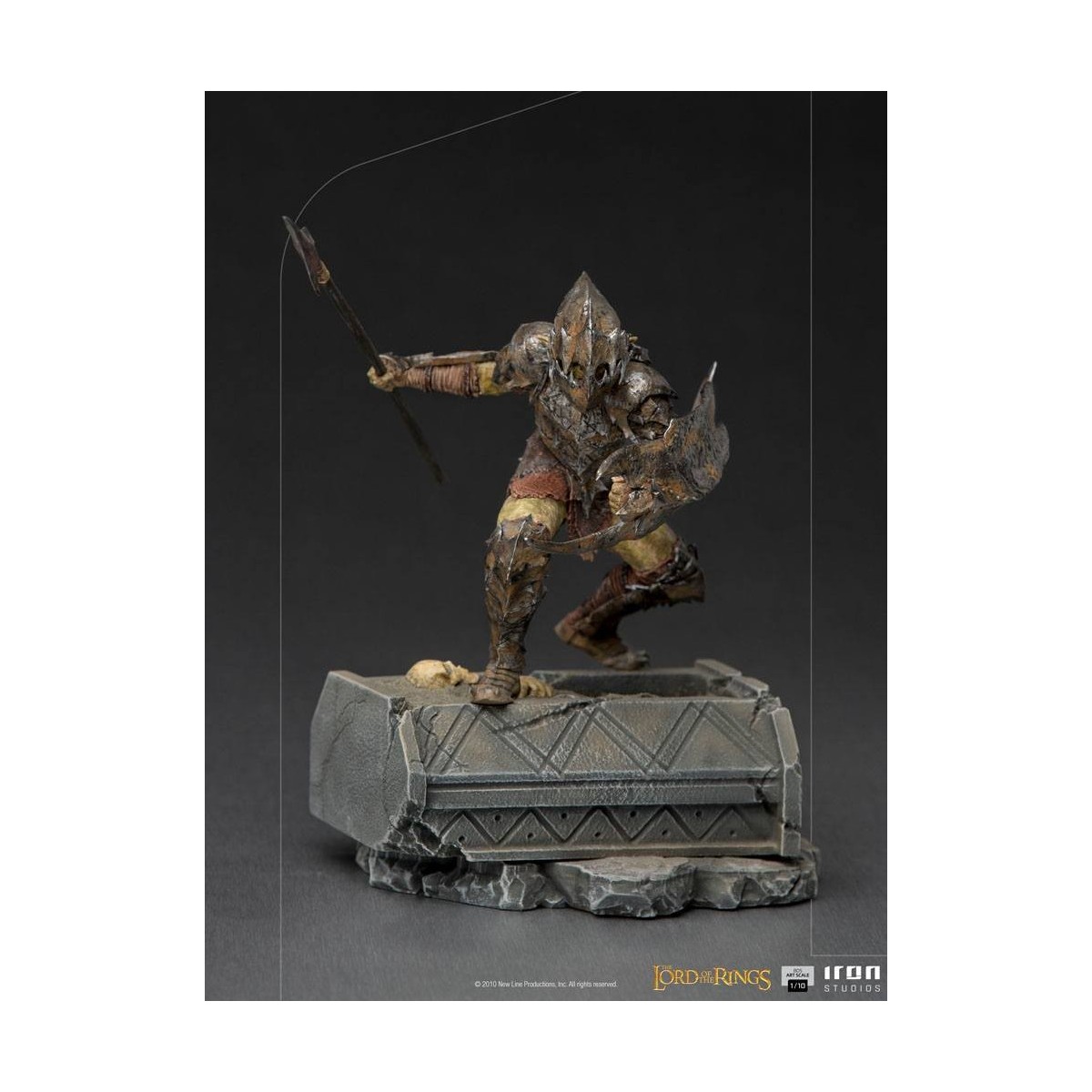 IRON STUDIOS - Orco blindado BDS Art Scale 1/10 - El Señor de los Anillos