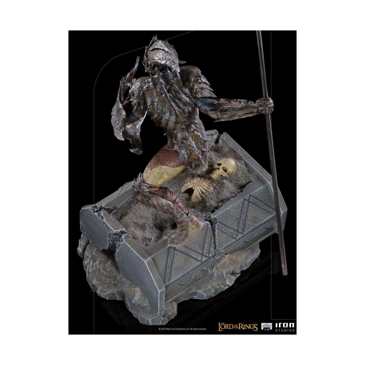 IRON STUDIOS - Orco blindado BDS Art Scale 1/10 - El Señor de los Anillos