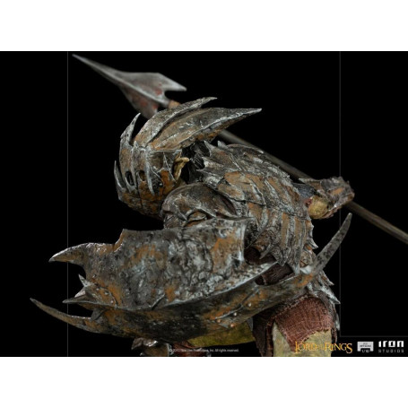 IRON STUDIOS - Orco blindado BDS Art Scale 1/10 - El Señor de los Anillos