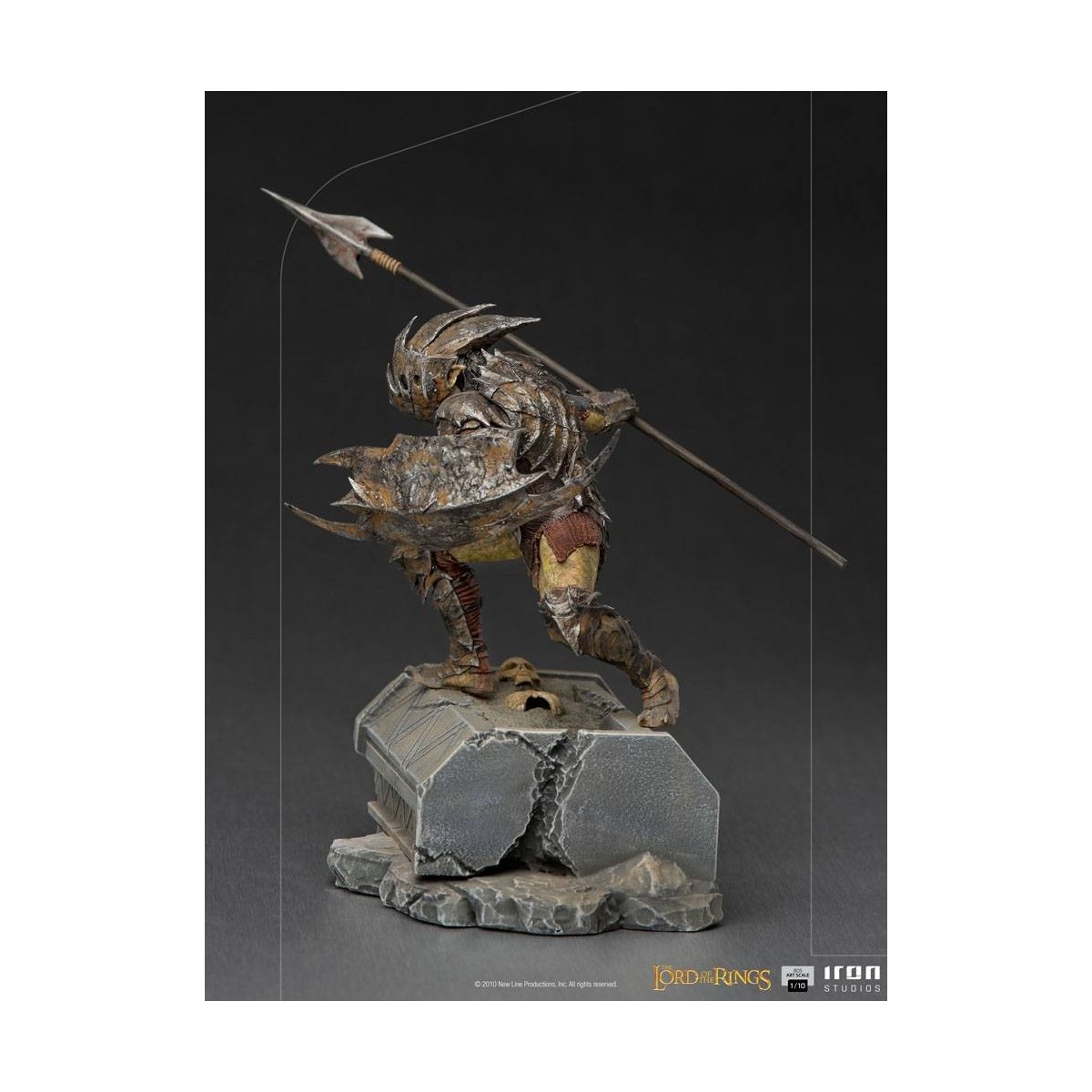 IRON STUDIOS - Orco blindado BDS Art Scale 1/10 - El Señor de los Anillos