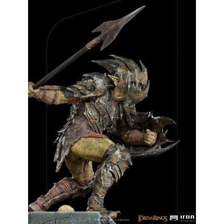 IRON STUDIOS - Orco blindado BDS Art Scale 1/10 - El Señor de los Anillos
