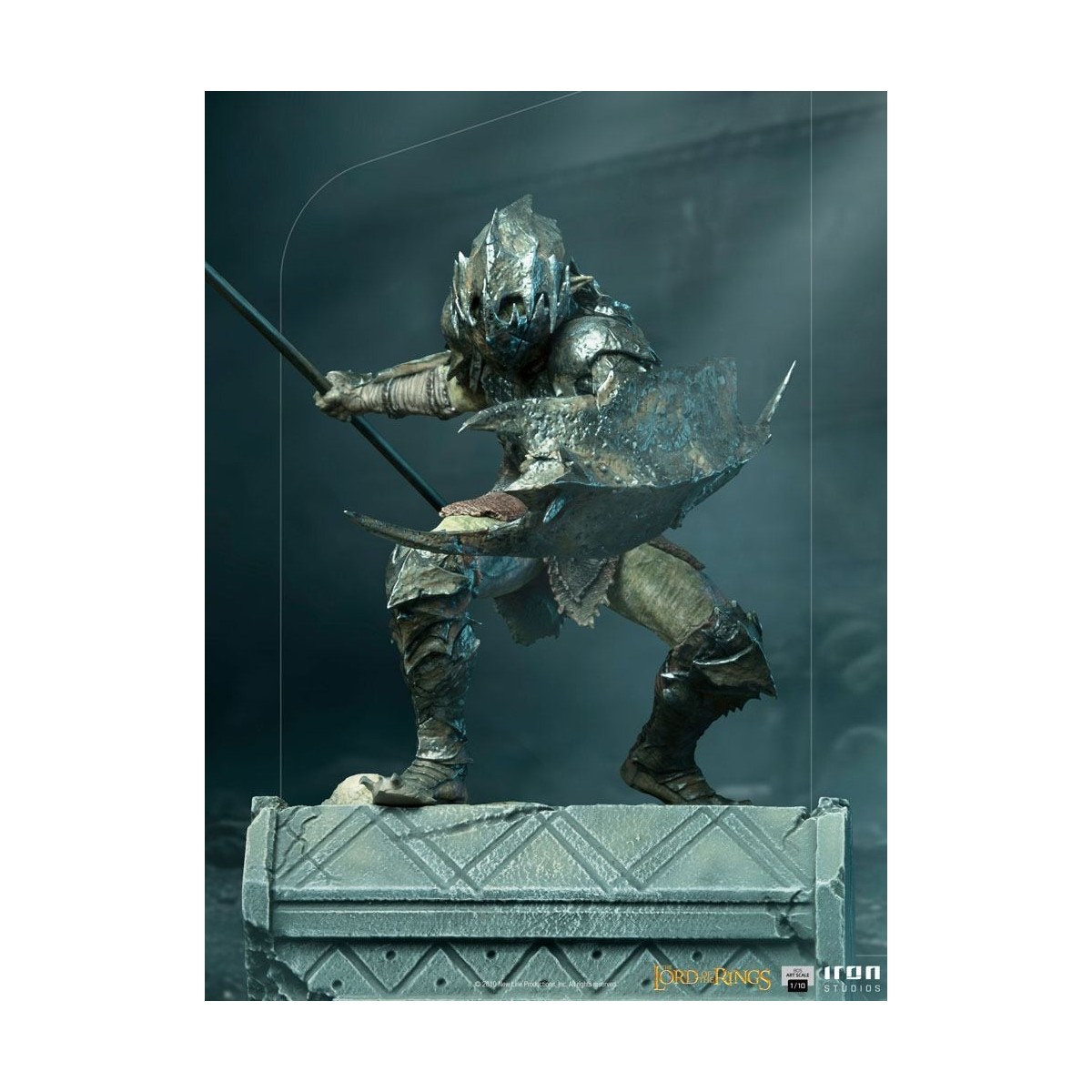 IRON STUDIOS - Orco blindado BDS Art Scale 1/10 - El Señor de los Anillos