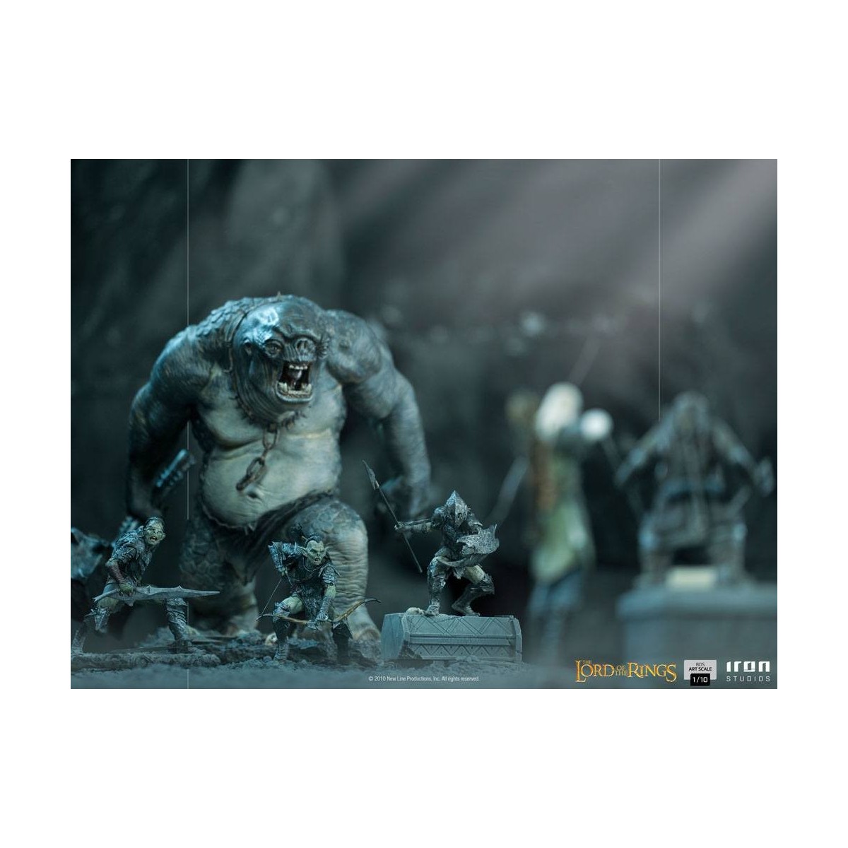 IRON STUDIOS - Orco blindado BDS Art Scale 1/10 - El Señor de los Anillos