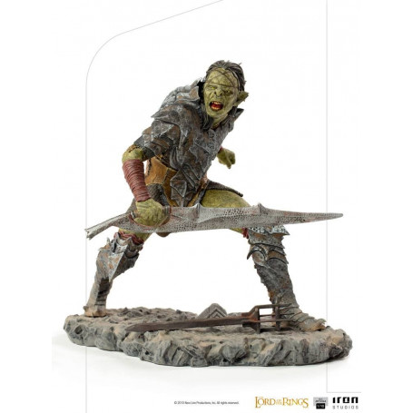 IRON STUDIOS - Espadachín Orco BDS Art Scale 1/10 - El Señor de los Anillos