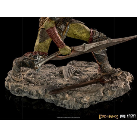 IRON STUDIOS - Espadachín Orco BDS Art Scale 1/10 - El Señor de los Anillos