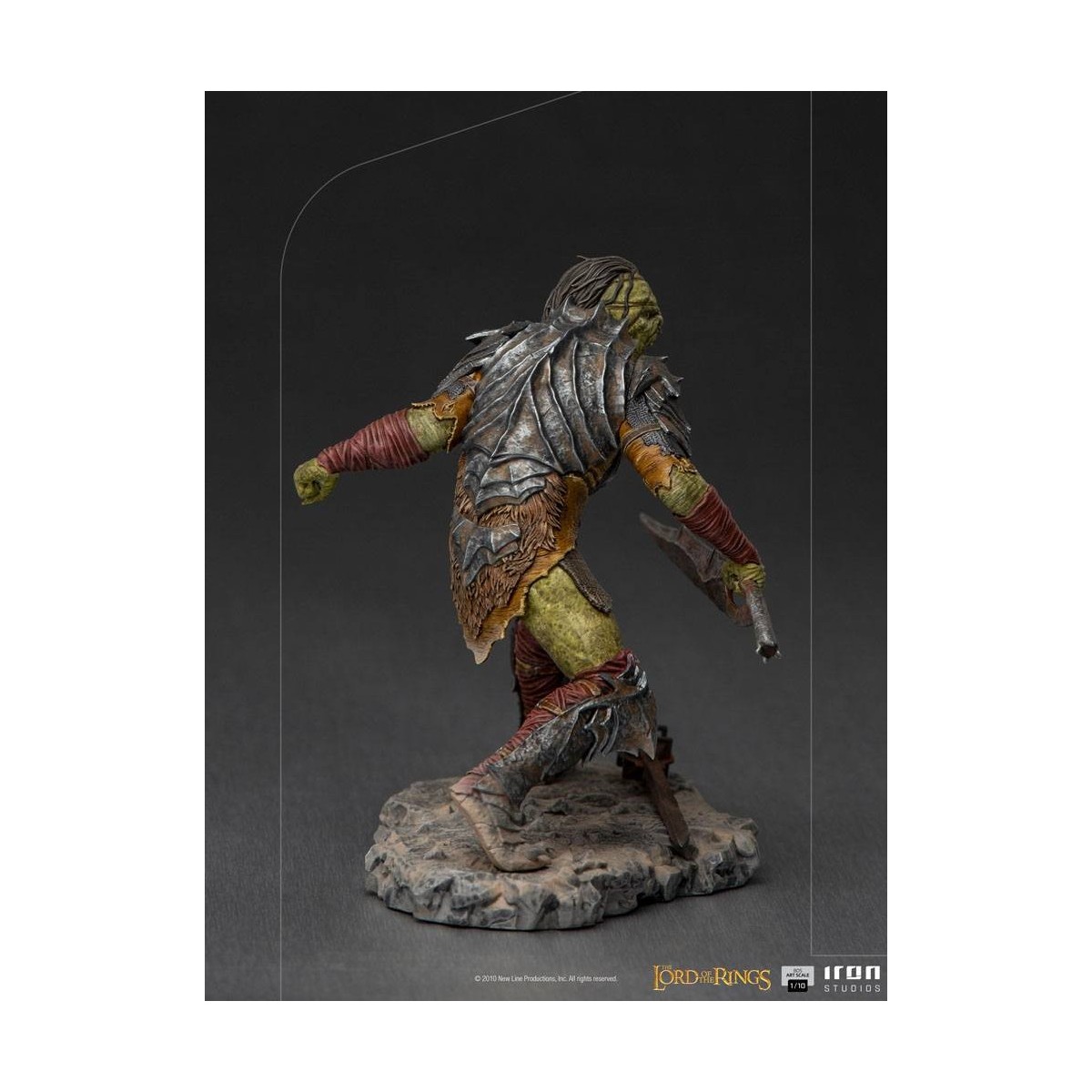 IRON STUDIOS - Espadachín Orco BDS Art Scale 1/10 - El Señor de los Anillos
