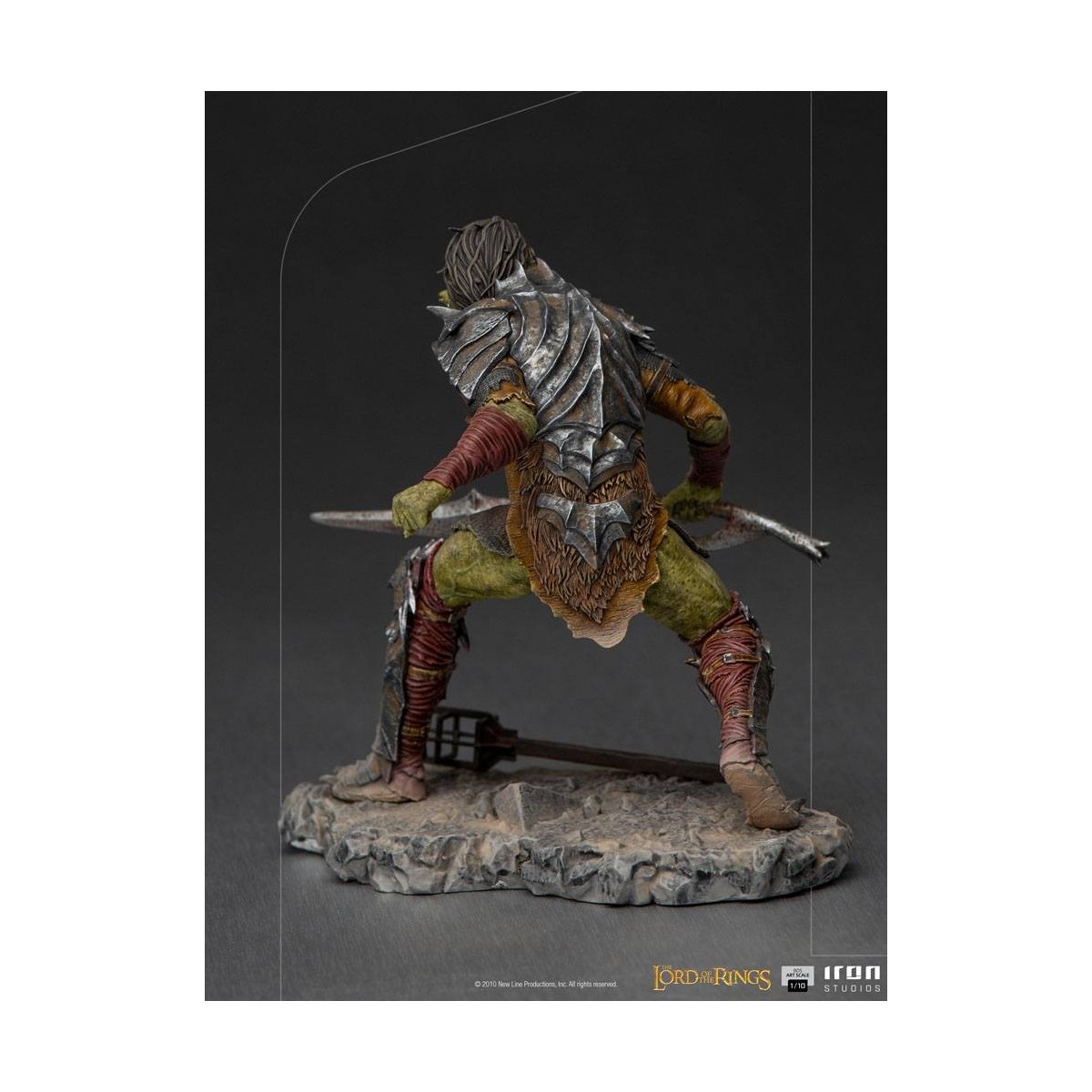 IRON STUDIOS - Espadachín Orco BDS Art Scale 1/10 - El Señor de los Anillos
