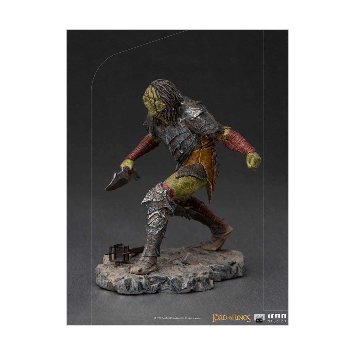 IRON STUDIOS - Espadachín Orco BDS Art Scale 1/10 - El Señor de los Anillos