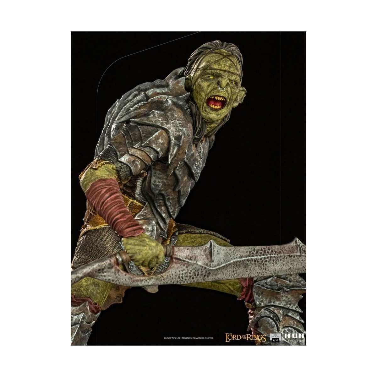 IRON STUDIOS - Espadachín Orco BDS Art Scale 1/10 - El Señor de los Anillos