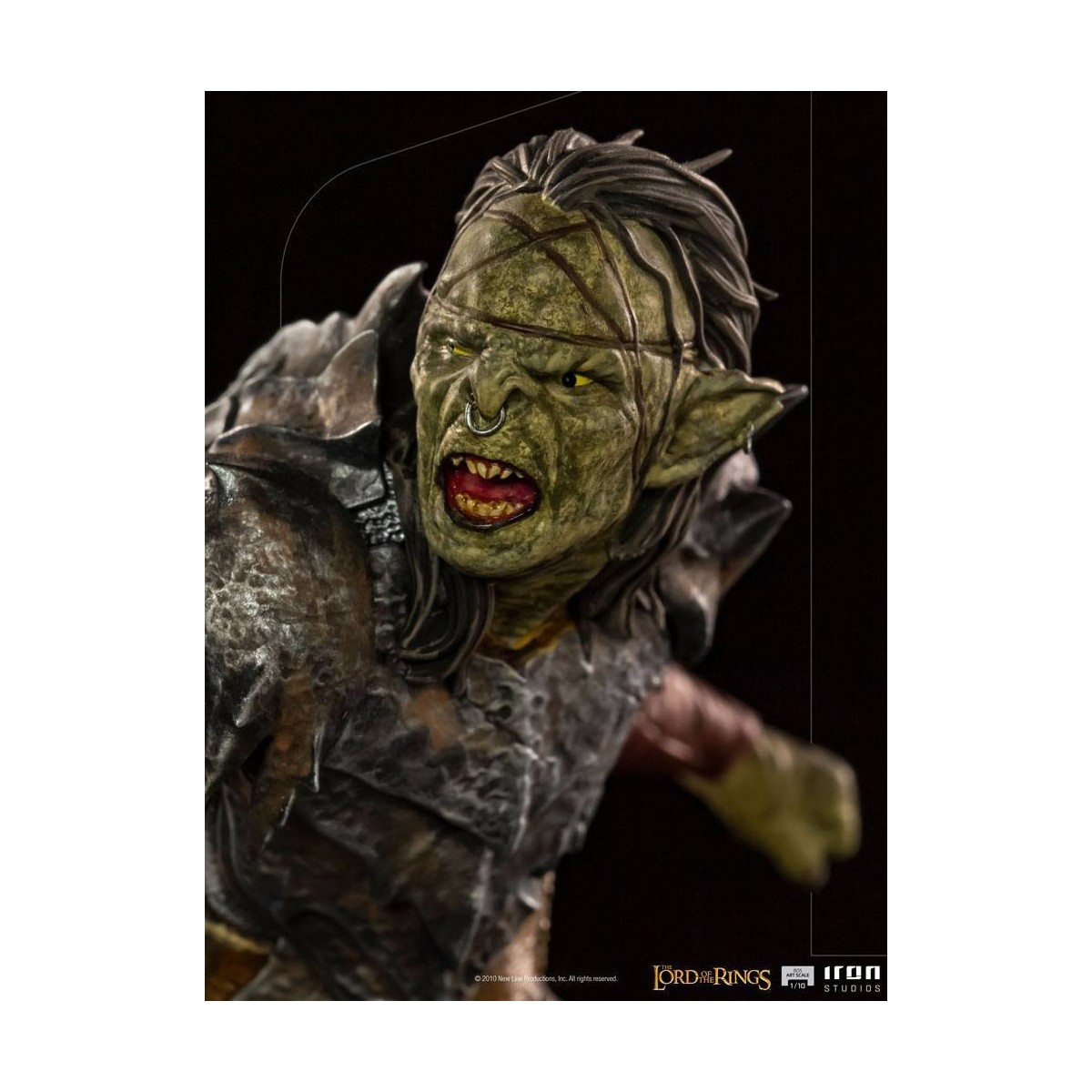 IRON STUDIOS - Espadachín Orco BDS Art Scale 1/10 - El Señor de los Anillos