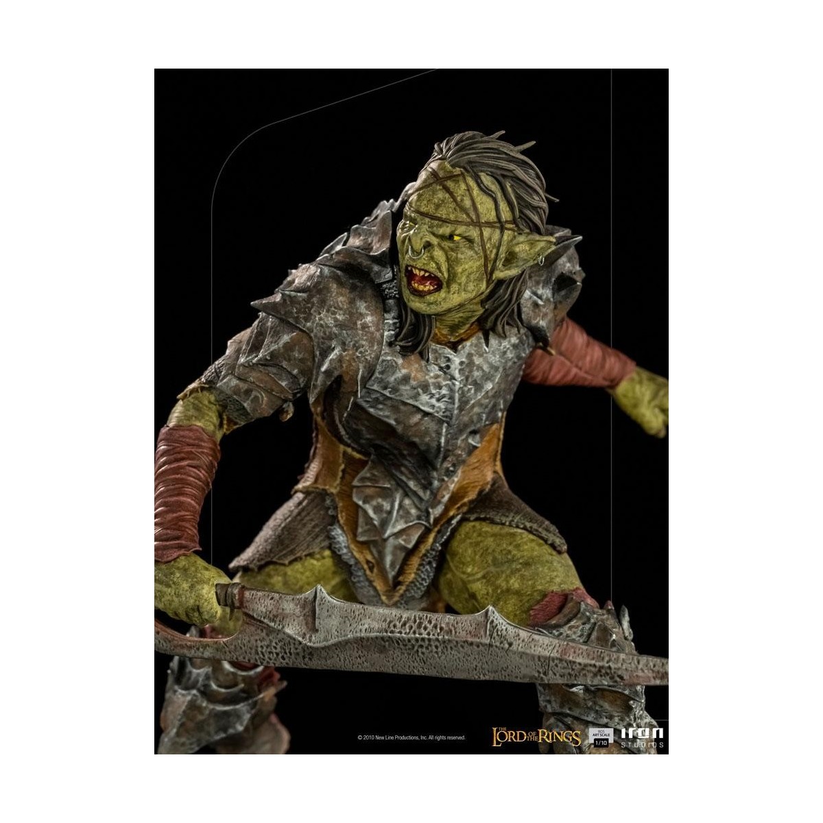IRON STUDIOS - Espadachín Orco BDS Art Scale 1/10 - El Señor de los Anillos