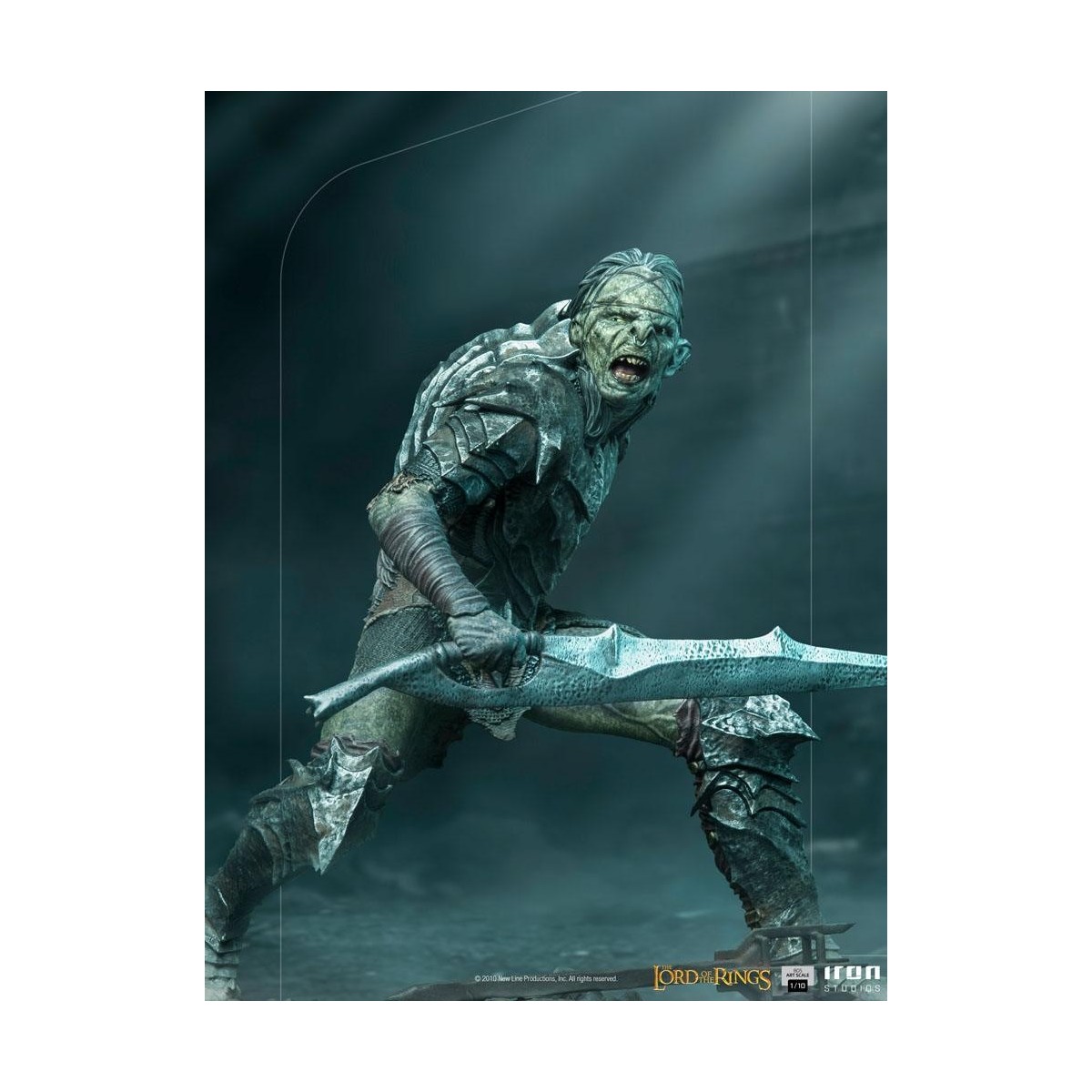 IRON STUDIOS - Espadachín Orco BDS Art Scale 1/10 - El Señor de los Anillos