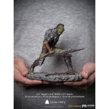 IRON STUDIOS - Espadachín Orco BDS Art Scale 1/10 - El Señor de los Anillos
