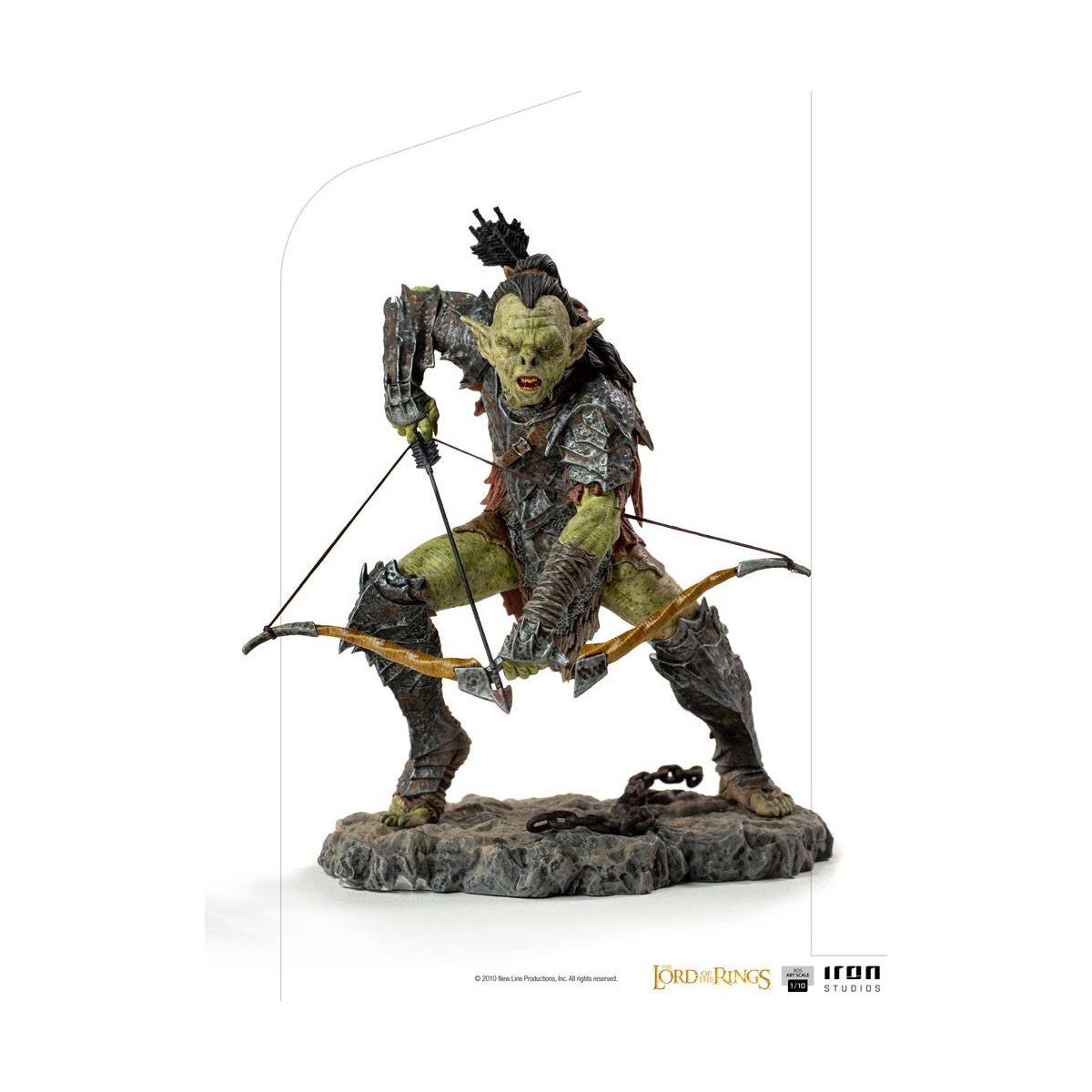 IRON STUDIOS - Arquero Orco SDE Escala Artística 1/10 - El Señor de los Anillos