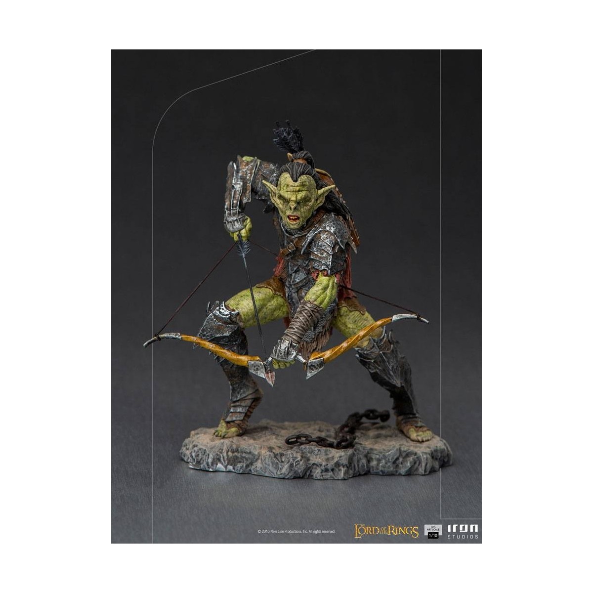 IRON STUDIOS - Arquero Orco SDE Escala Artística 1/10 - El Señor de los Anillos