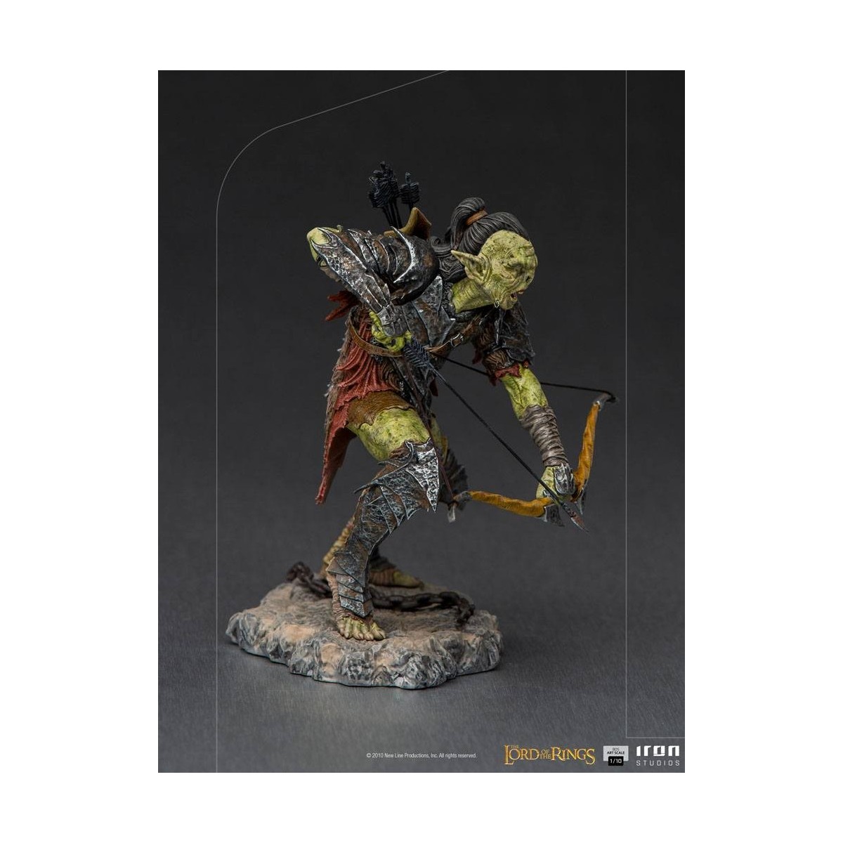 IRON STUDIOS - Arquero Orco SDE Escala Artística 1/10 - El Señor de los Anillos