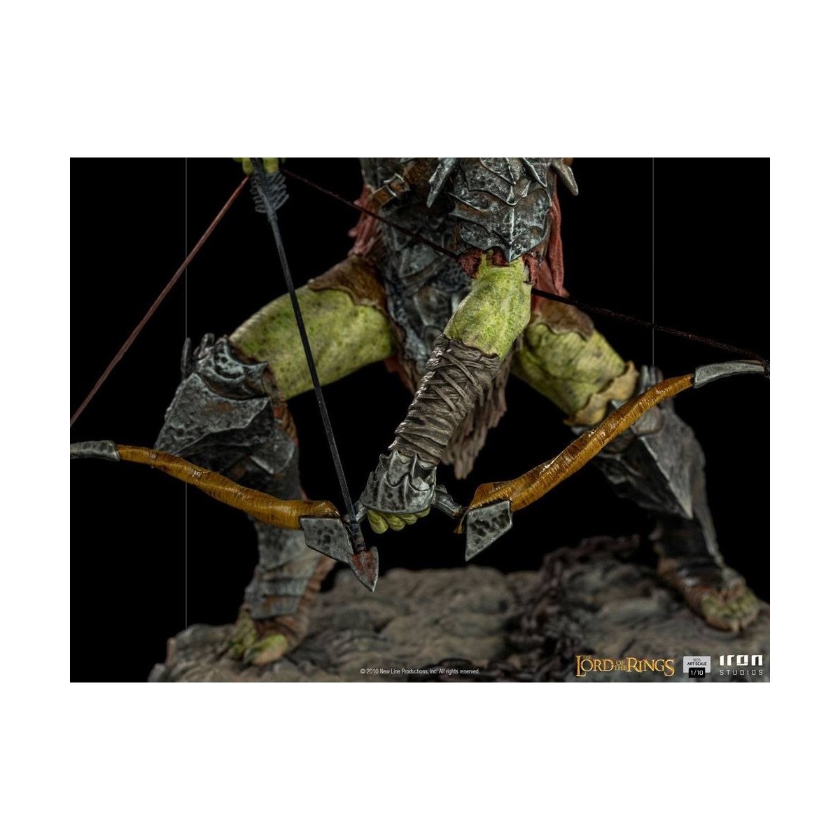 IRON STUDIOS - Arquero Orco SDE Escala Artística 1/10 - El Señor de los Anillos