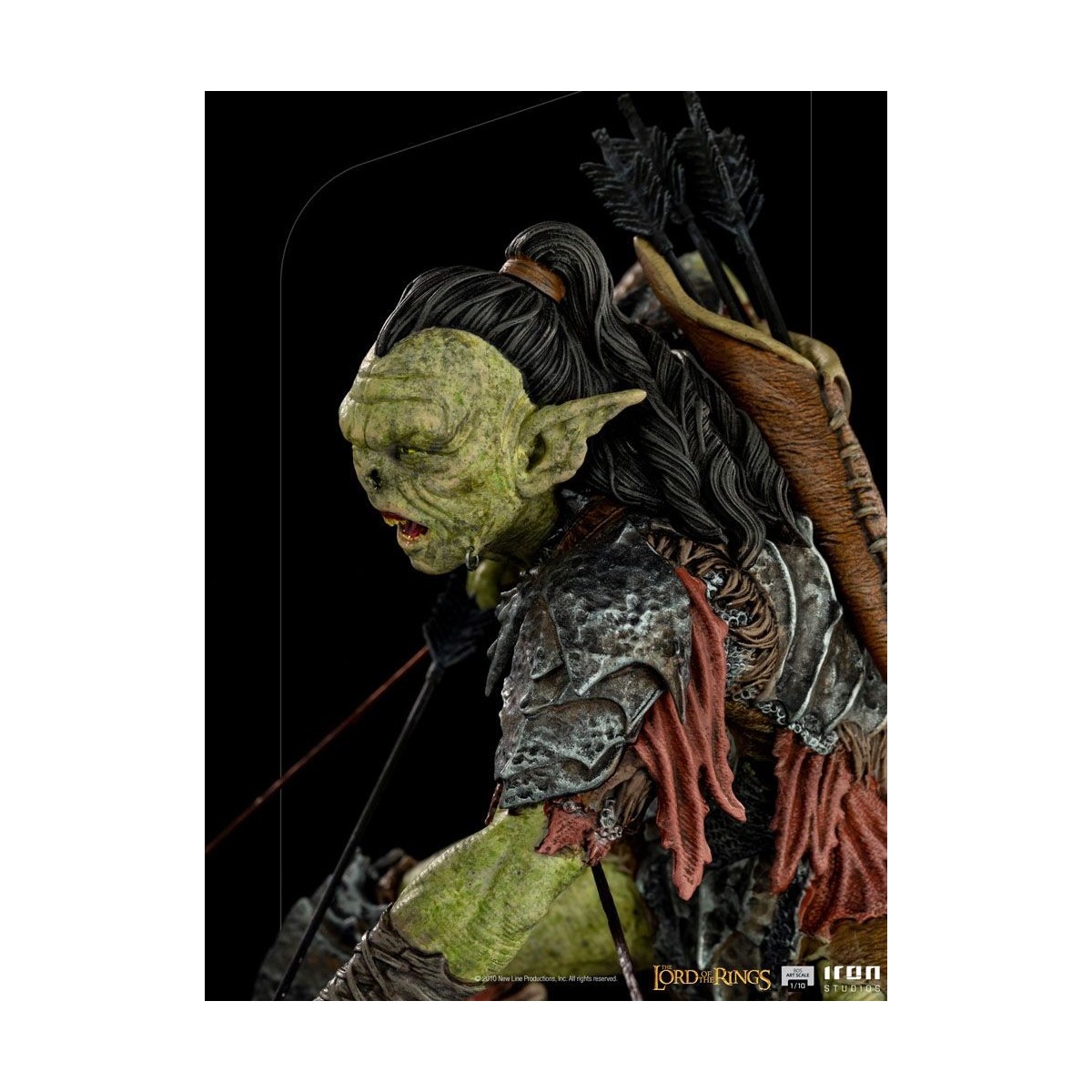 IRON STUDIOS - Arquero Orco SDE Escala Artística 1/10 - El Señor de los Anillos