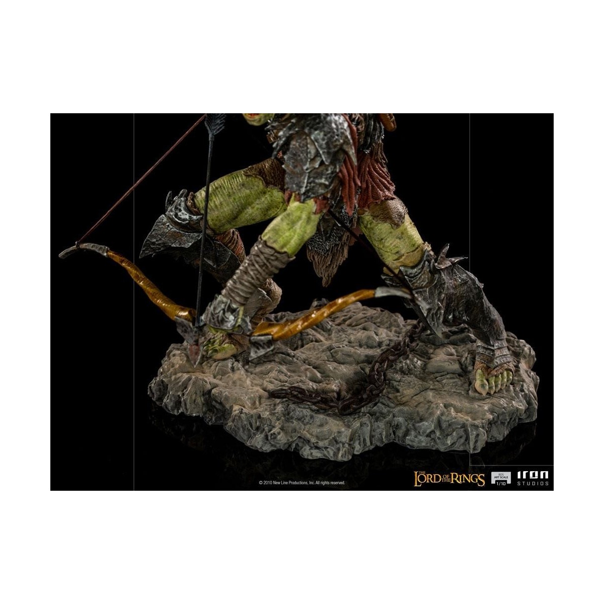 IRON STUDIOS - Arquero Orco SDE Escala Artística 1/10 - El Señor de los Anillos