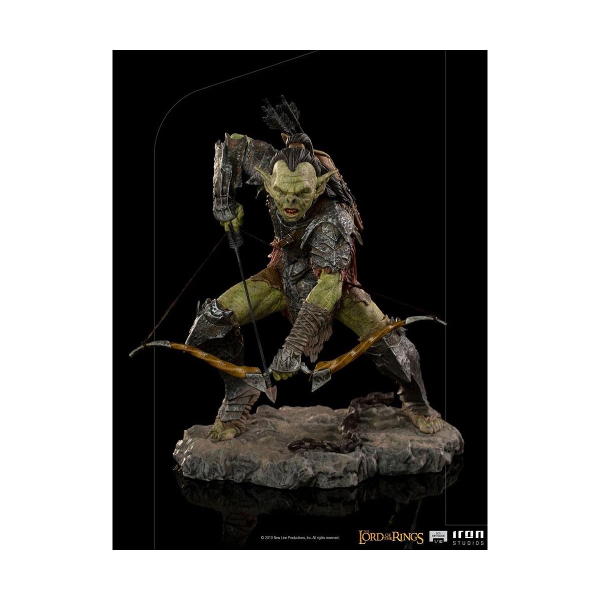 IRON STUDIOS - Arquero Orco SDE Escala Artística 1/10 - El Señor de los Anillos