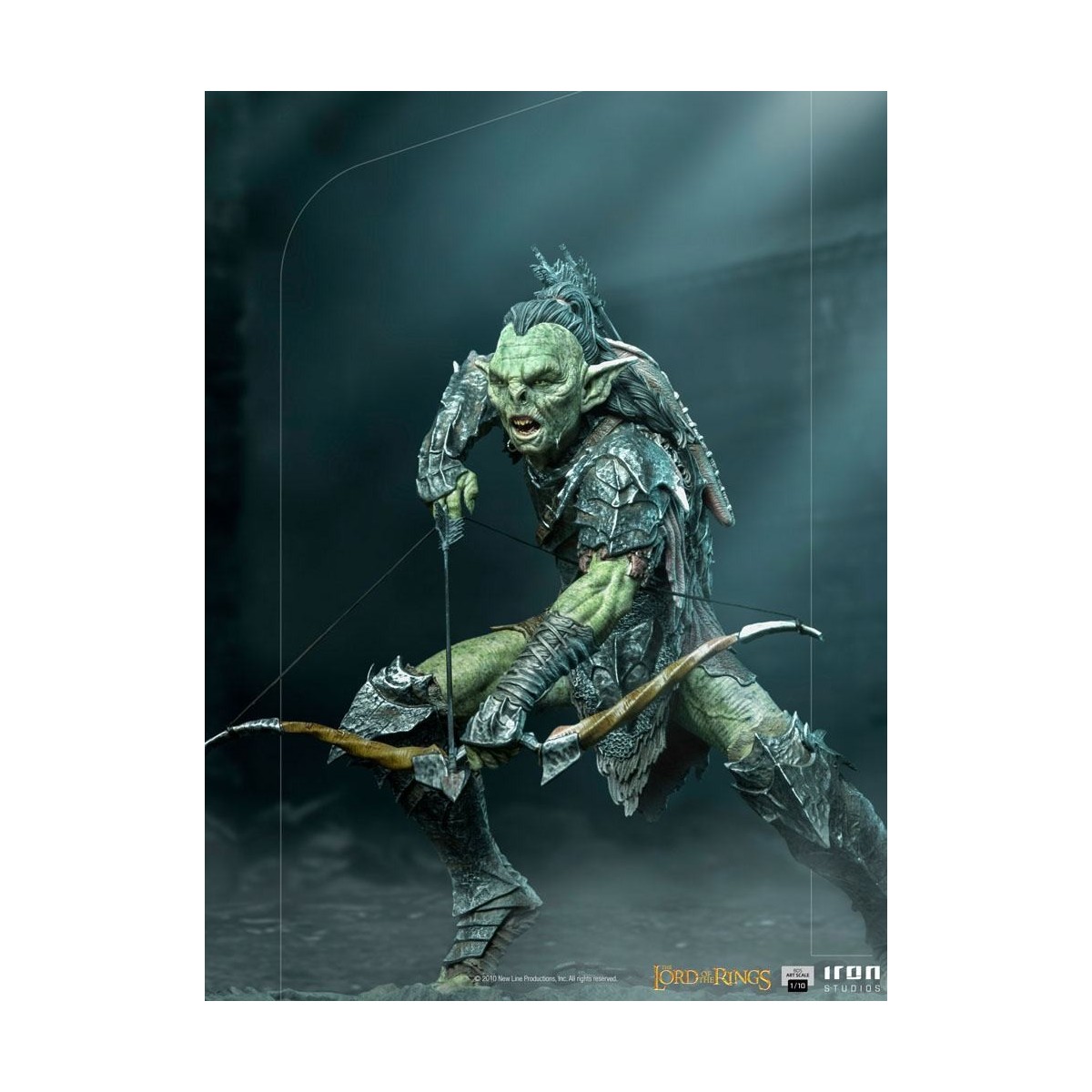 IRON STUDIOS - Arquero Orco SDE Escala Artística 1/10 - El Señor de los Anillos