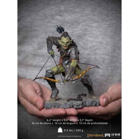 IRON STUDIOS - Arquero Orco SDE Escala Artística 1/10 - El Señor de los Anillos