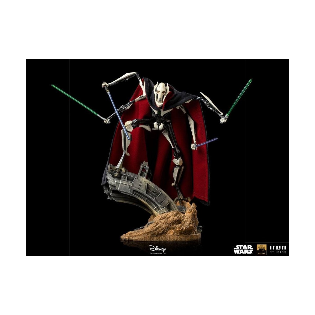 IRON STUDIOS - General Grievous BDS Art Scale 1/10 - Star Wars