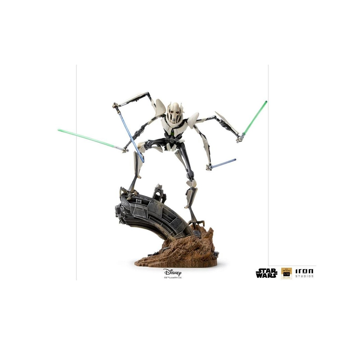 IRON STUDIOS - General Grievous BDS Art Scale 1/10 - Star Wars