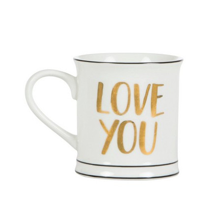 Sass & Belle - Taza Gold Love You