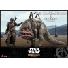 Hot Toys Star Wars - El Mandaloriano y Blurrg