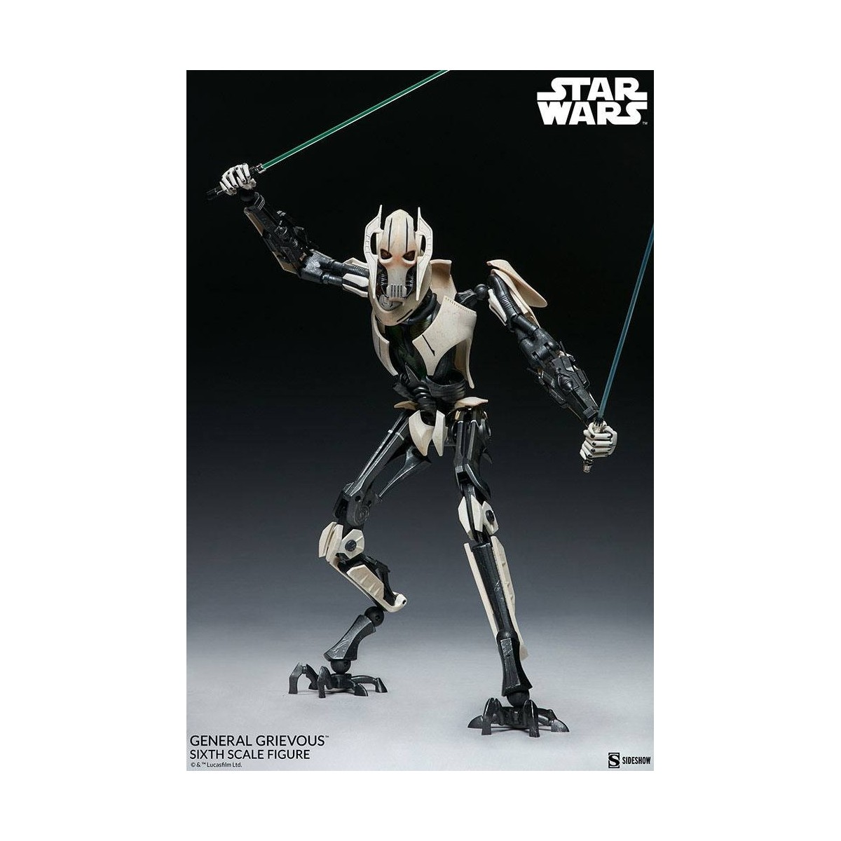 Sideshow Star Wars figurine 1/6 General Grievous 
