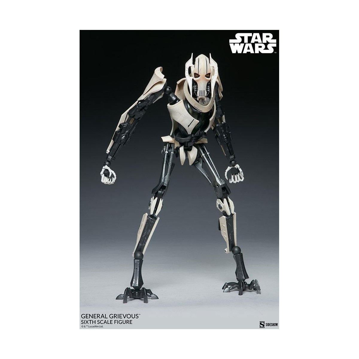Sideshow Star Wars figurine 1/6 General Grievous 