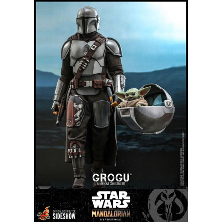 Hot Toys Star Wars - The Mandalorian - Grogu 1/6 pack de 3 figuras