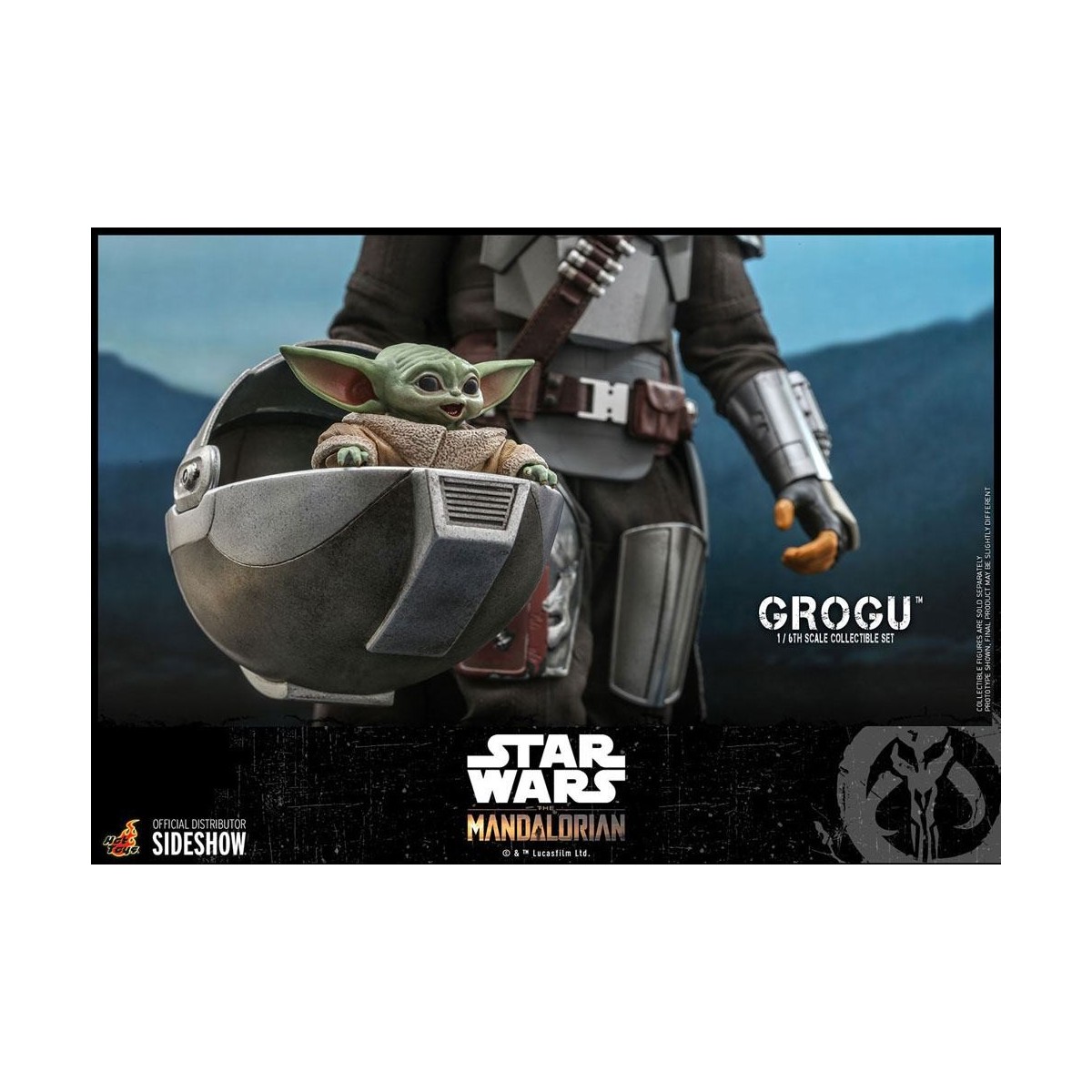 Hot Toys Star Wars - The Mandalorian - Grogu 1/6 pack de 3 figuras