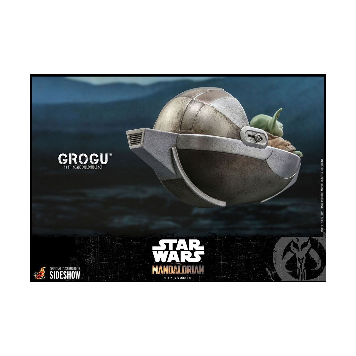 Hot Toys Star Wars - The Mandalorian - Grogu 1/6 pack de 3 figuras