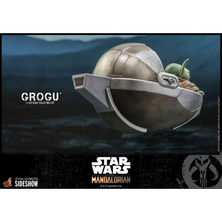 Hot Toys Star Wars - The Mandalorian - Grogu 1/6 pack de 3 figuras