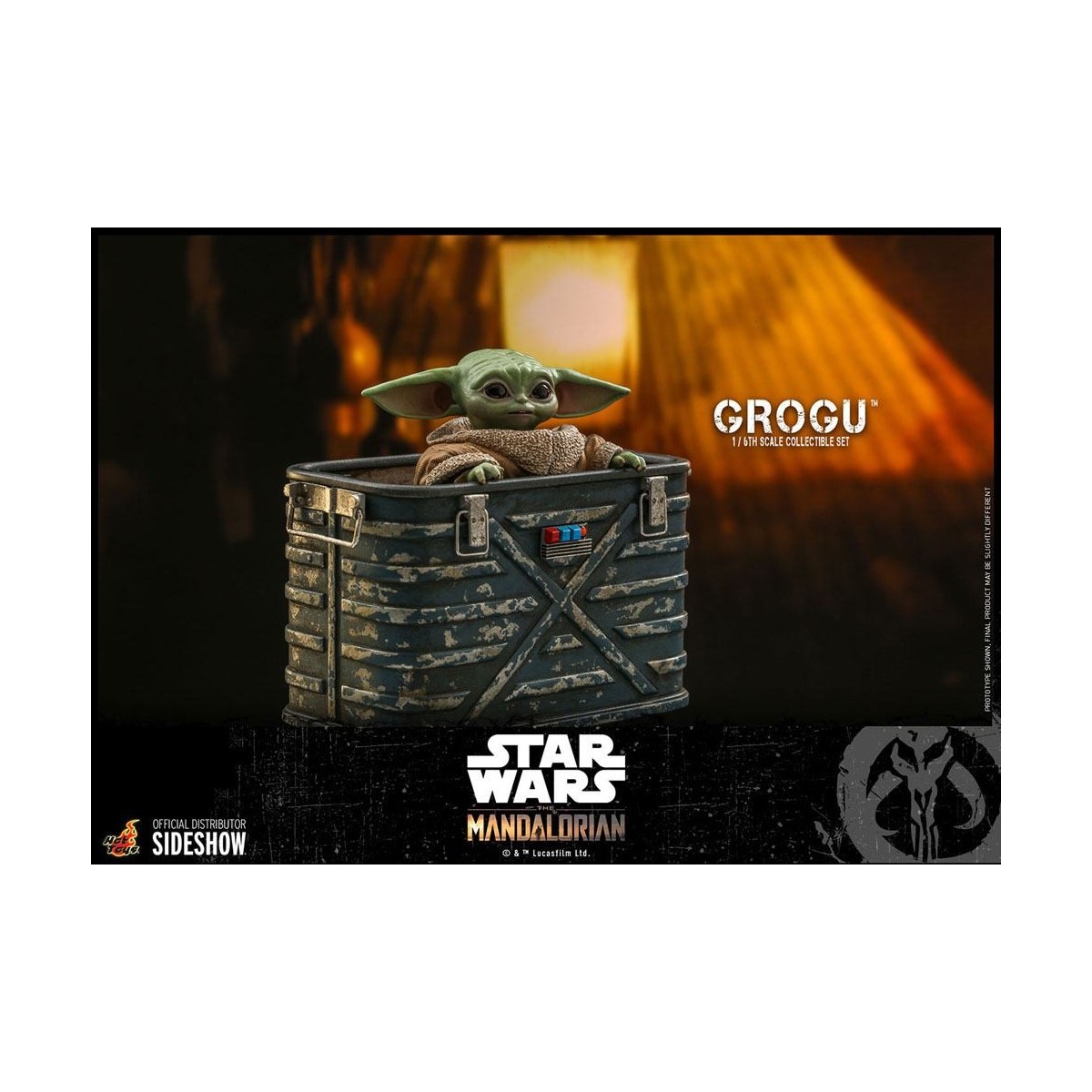 Hot Toys Star Wars - The Mandalorian - Grogu 1/6 pack de 3 figuras