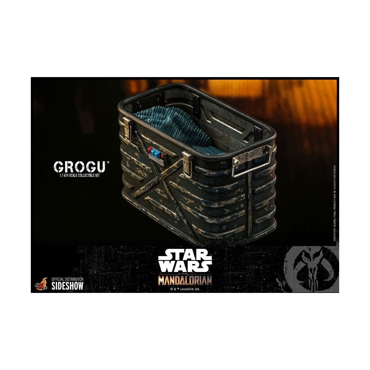 Hot Toys Star Wars - The Mandalorian - Grogu 1/6 pack de 3 figuras